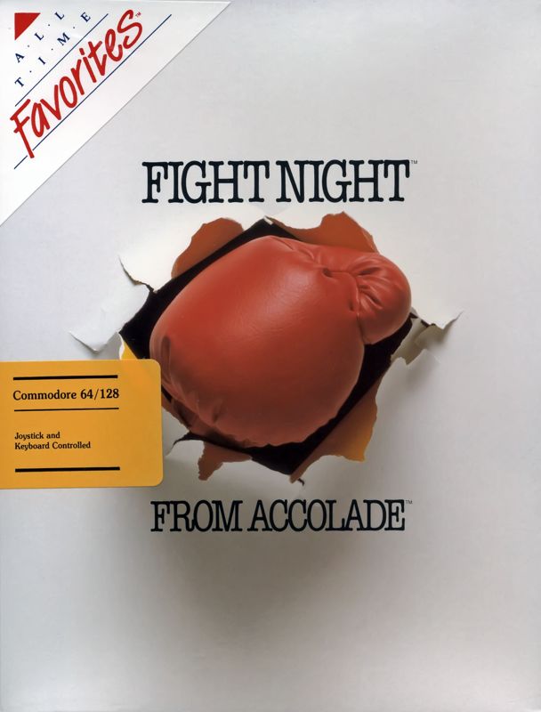 Fight Night box art for Commodore 64